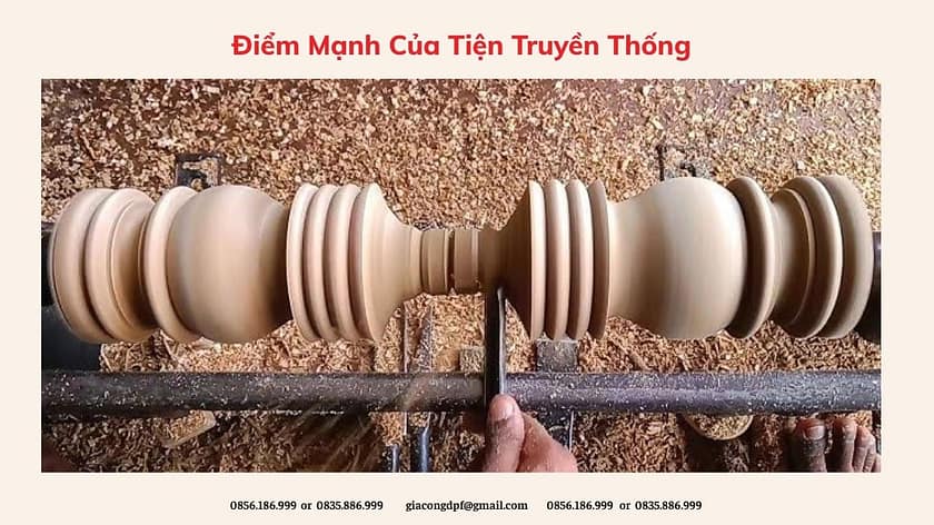 Strengths of Traditional Lathes